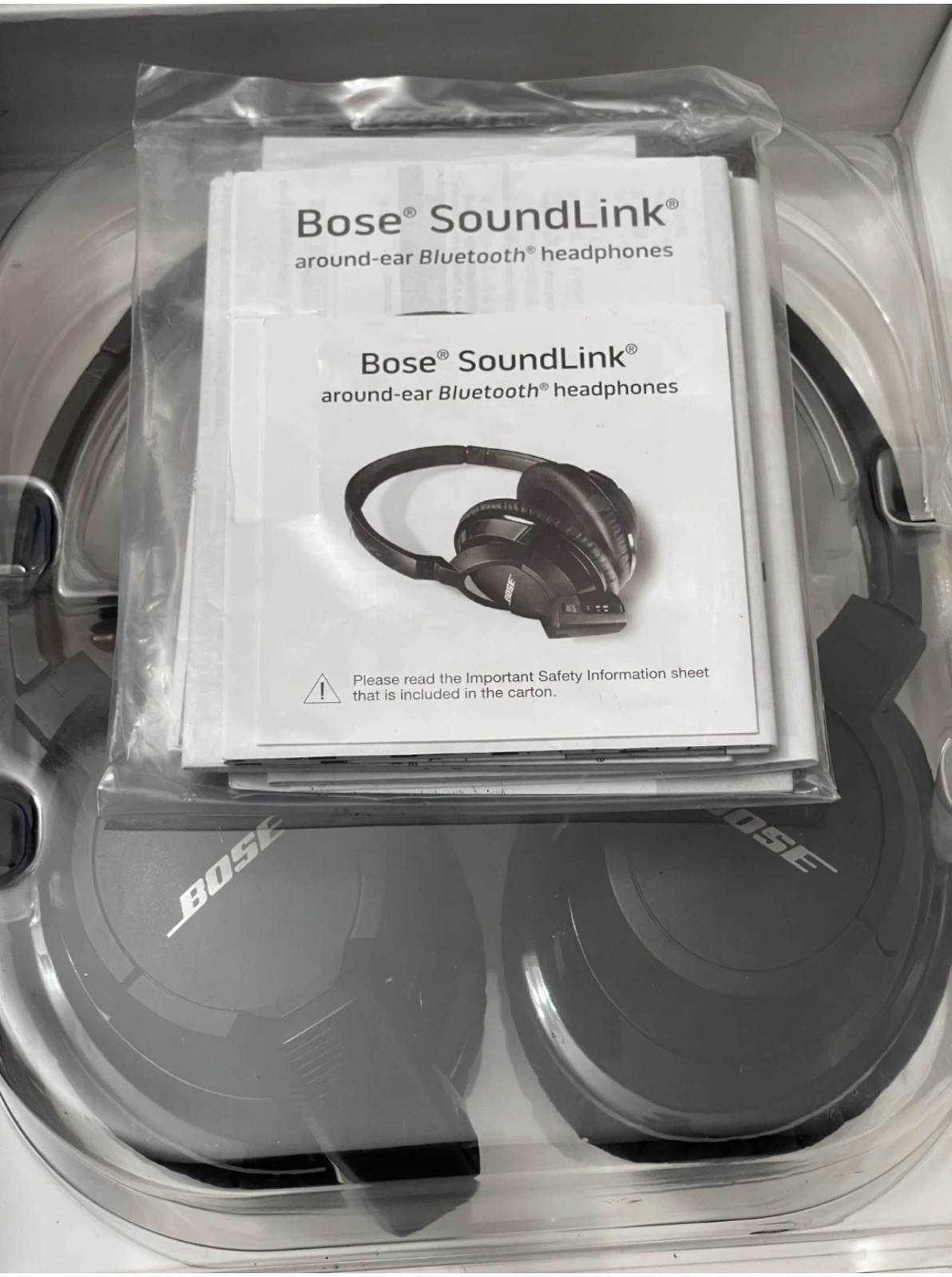 Bose SoundLink AE2W Around-Ear Wired/Wireless Bluetooth Headphones Headset Black