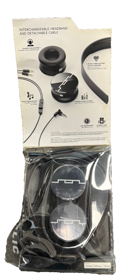 Sol Republic Tracks V8 Wired Headphones Interchangeable Band – Germany – RETAIL