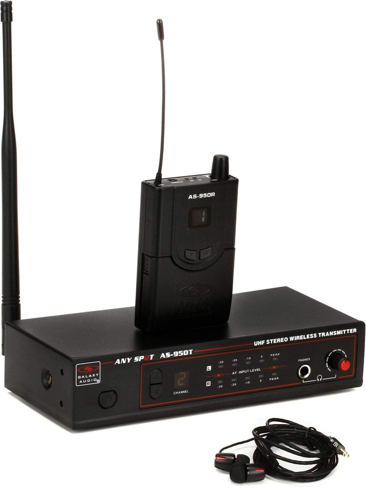 Galaxy Audio AS-950P2 Wireless In Ear Personal Monitor System, Group P2-OPEN BOX