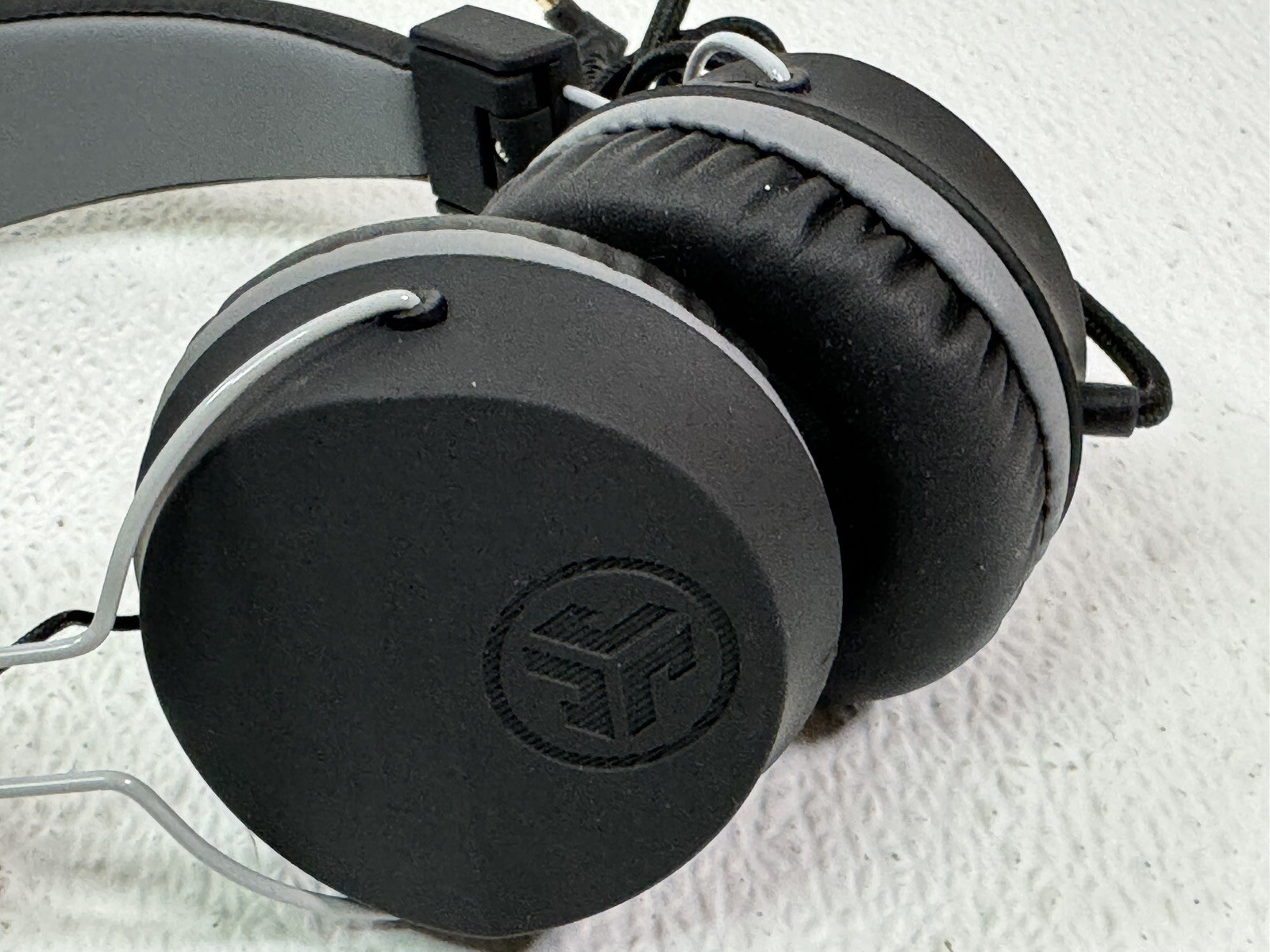 JLAB NEON ON EAR WIRED HEADPHONES BLACK COLOR – NEW