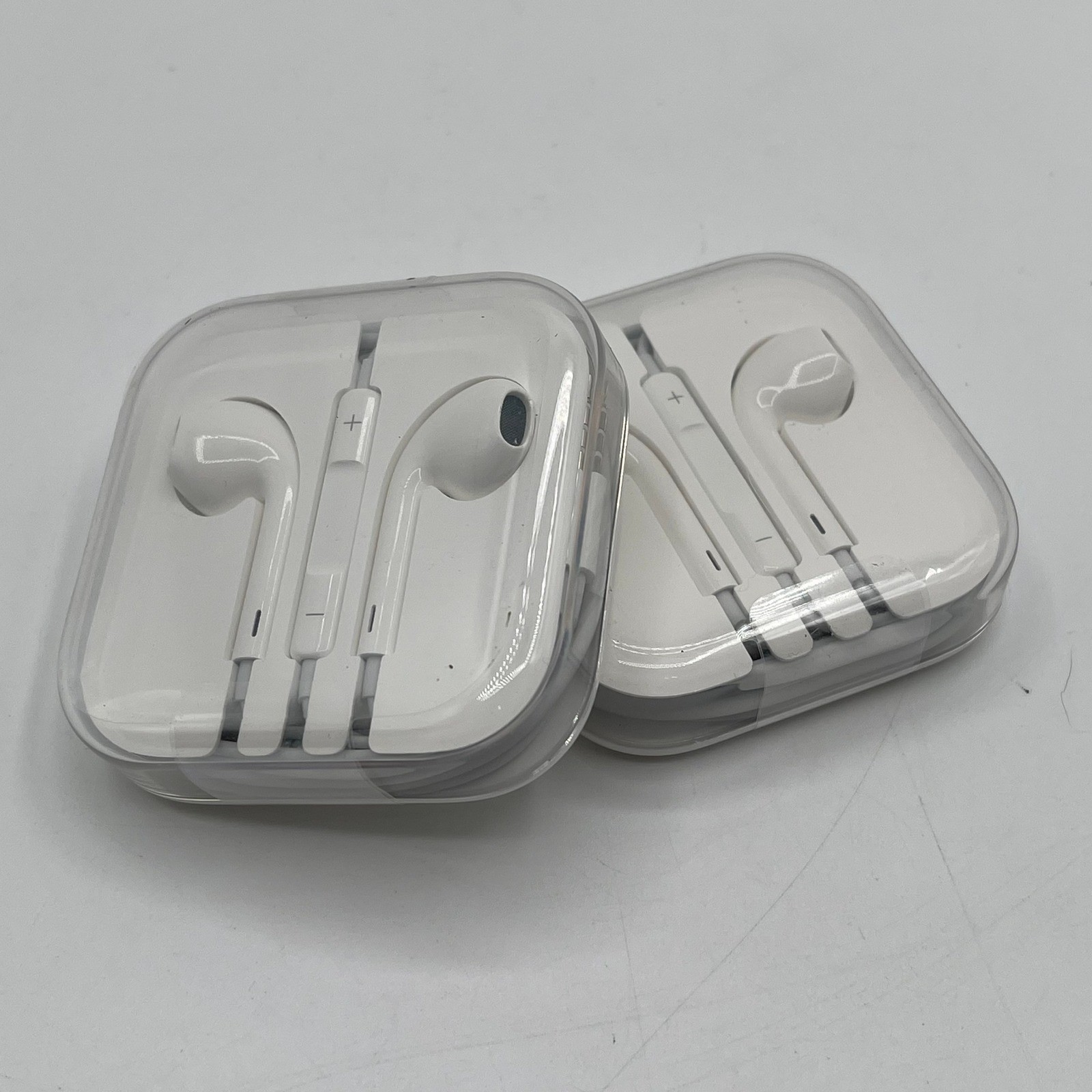 Apple EarPods Original Lot Of 2 Genuine Wired Headphones 3.5mm Plug White NIP