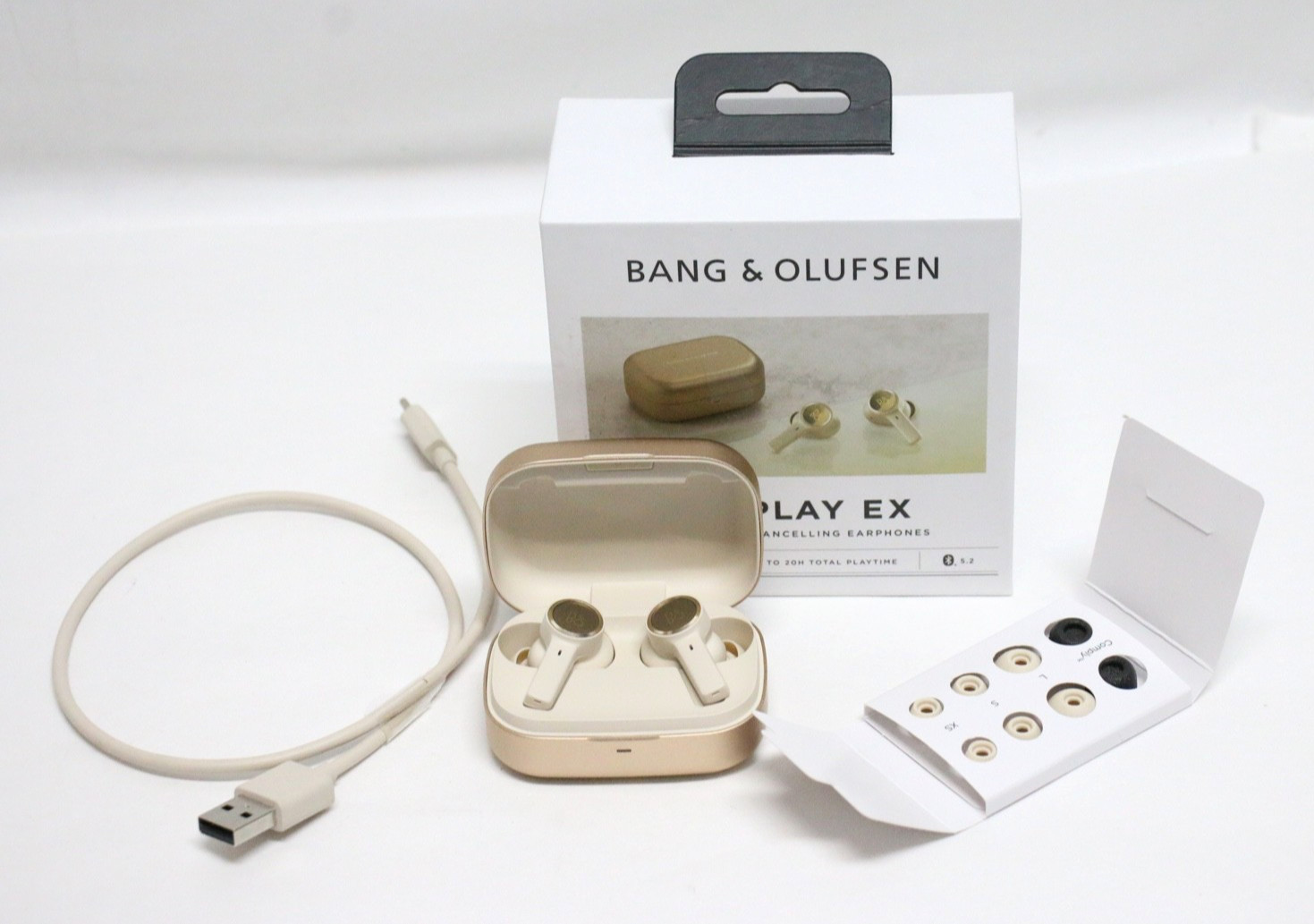 Bang & Olufsen Beoplay EX Wireless Bluetooth Earbuds Cancelling Earphones