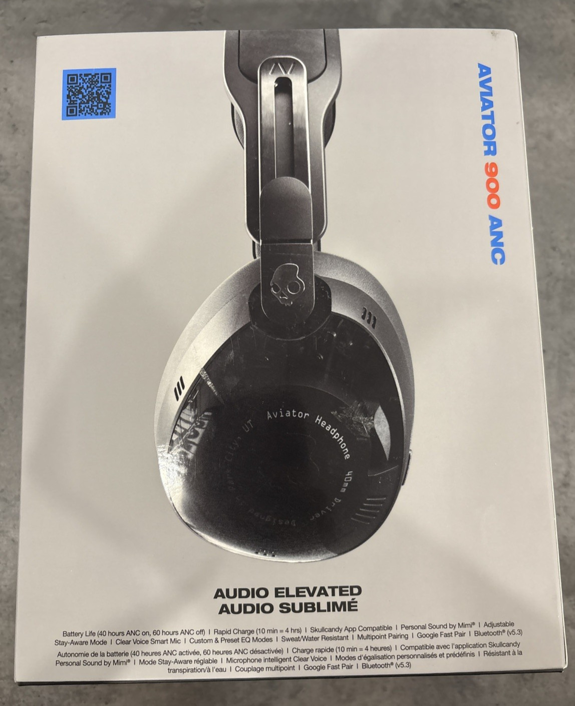 Skullcandy Aviator 900 ANC Wireless Over-Ear Bluetooth Headphones