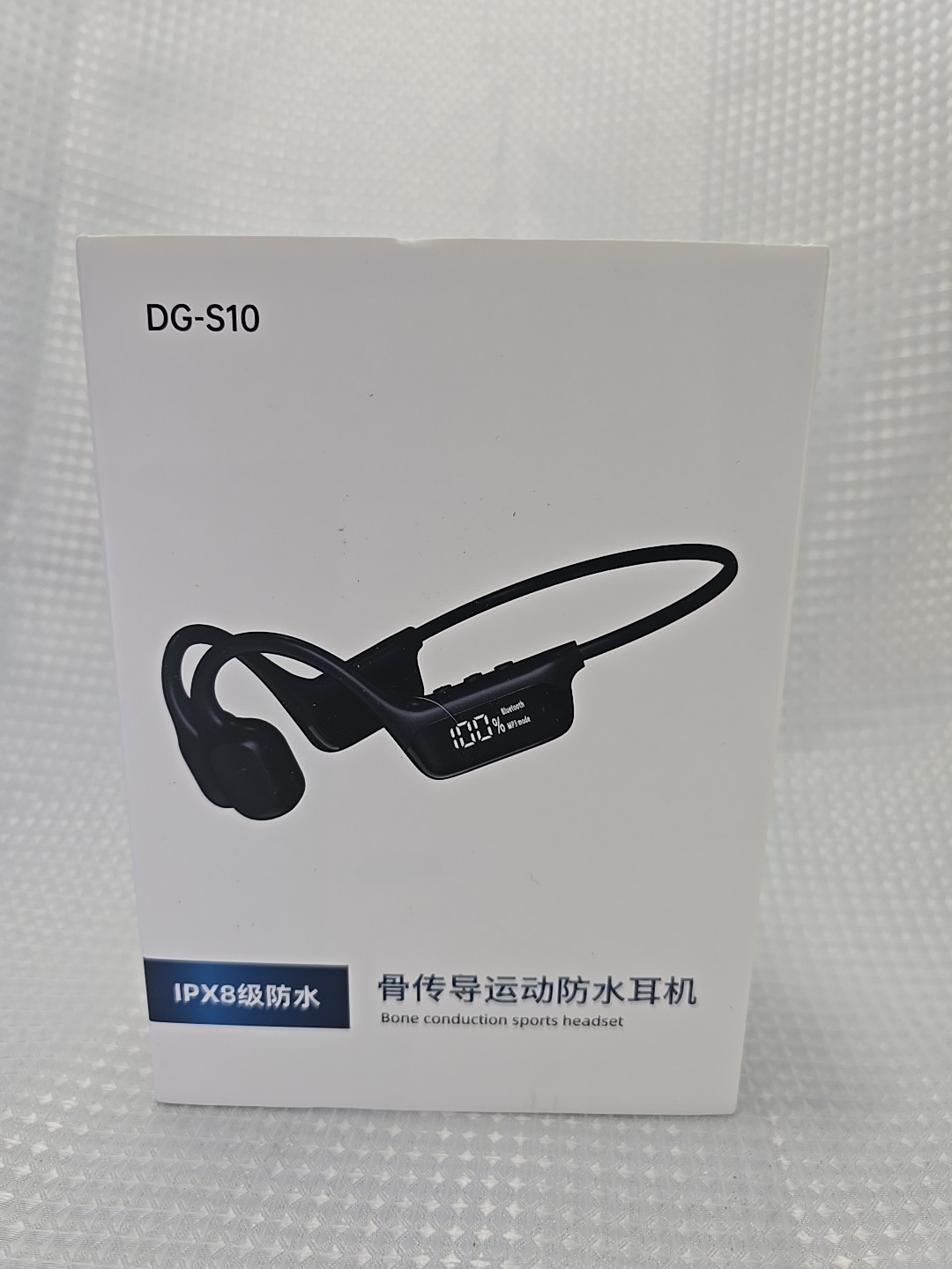 Bone conduction headphones bluetooth waterproof BLACK USA Seller Free Shipping