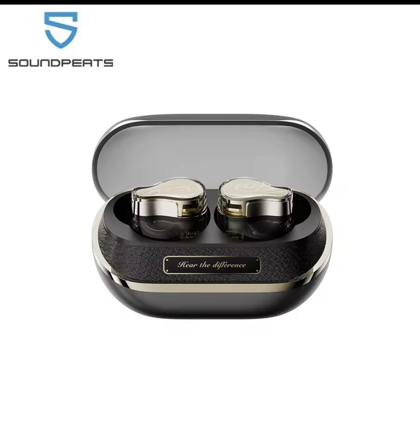 SoundPEATS H3 AI Hybrid 3 Driver Wireless Earbuds 12mm BT 5.4 55dB Adaptive ANC
