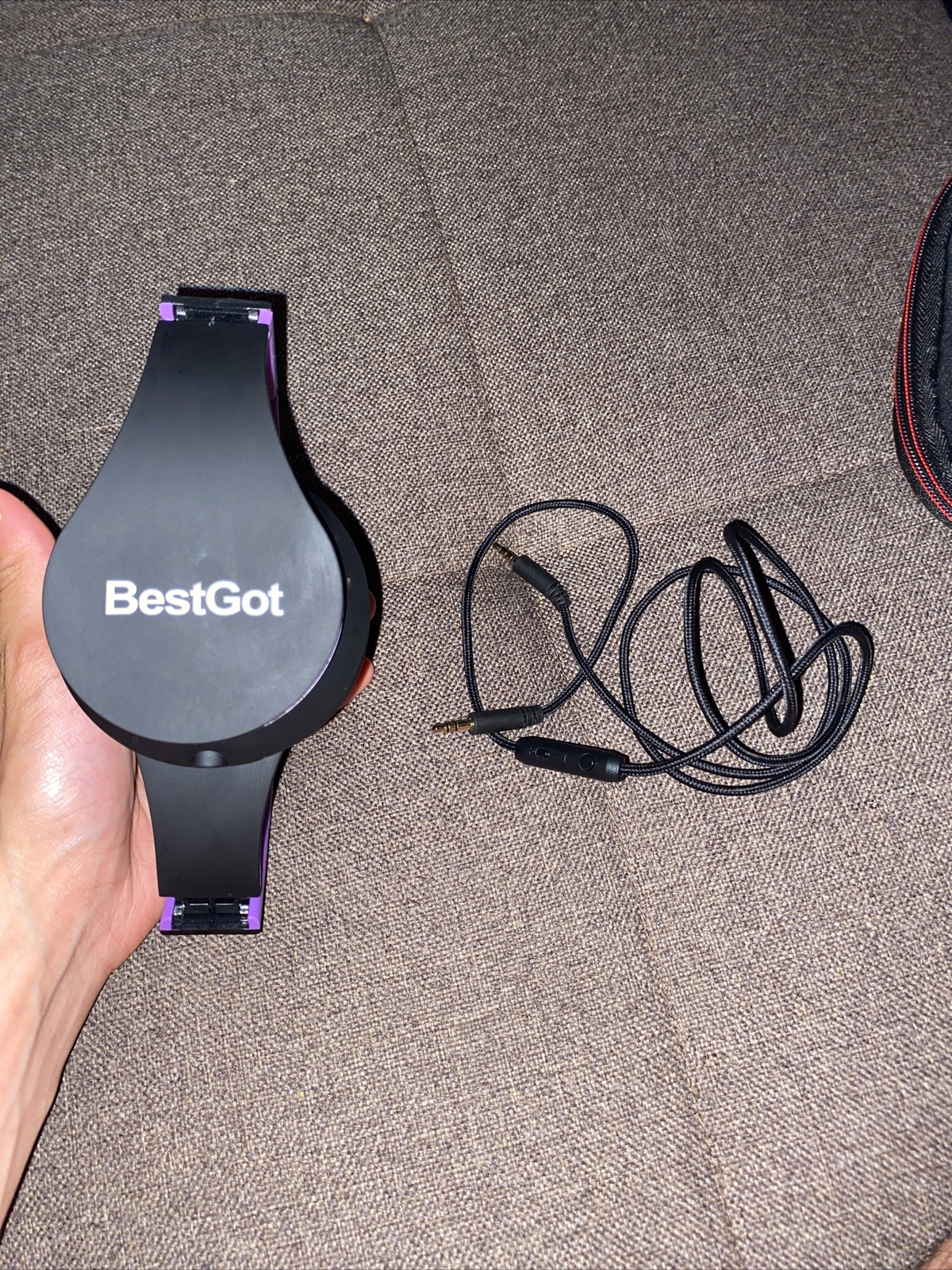 BestGot Girls Headphones for Kids Girls Adult with Microphone Volume Control