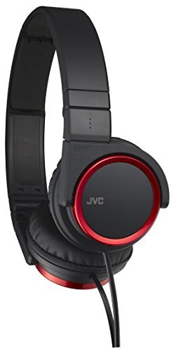 JVC Head-band Foldable Headphones HA-S400-R Red Carbon nanotube diaphragm NEW