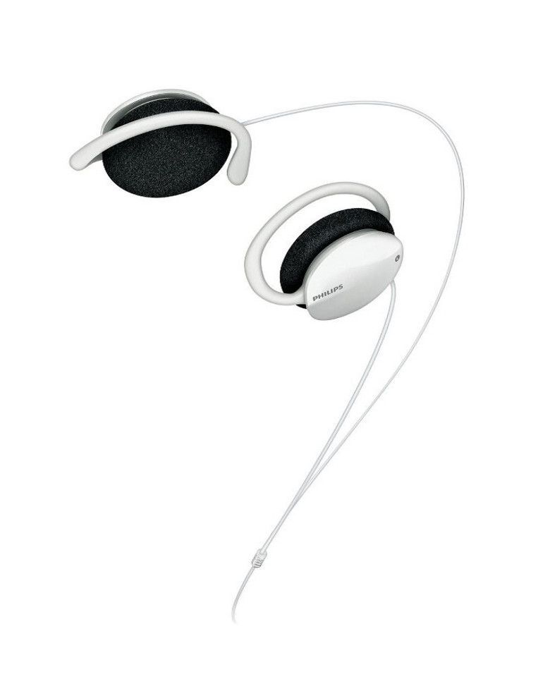 Panasonic RPHS46 White Clip On Ear Headphone With Ultra Slim Headphone