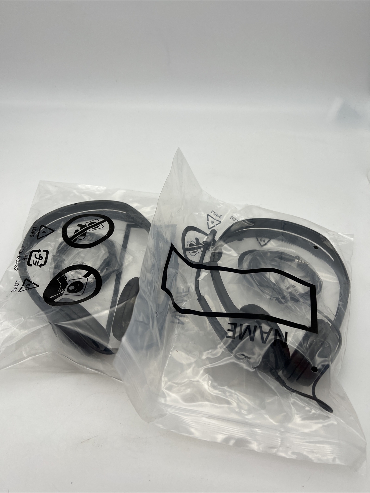 Logitech H111 Stereo Headset with 3.5 mm Audio Jack 981-000999 2 QTY