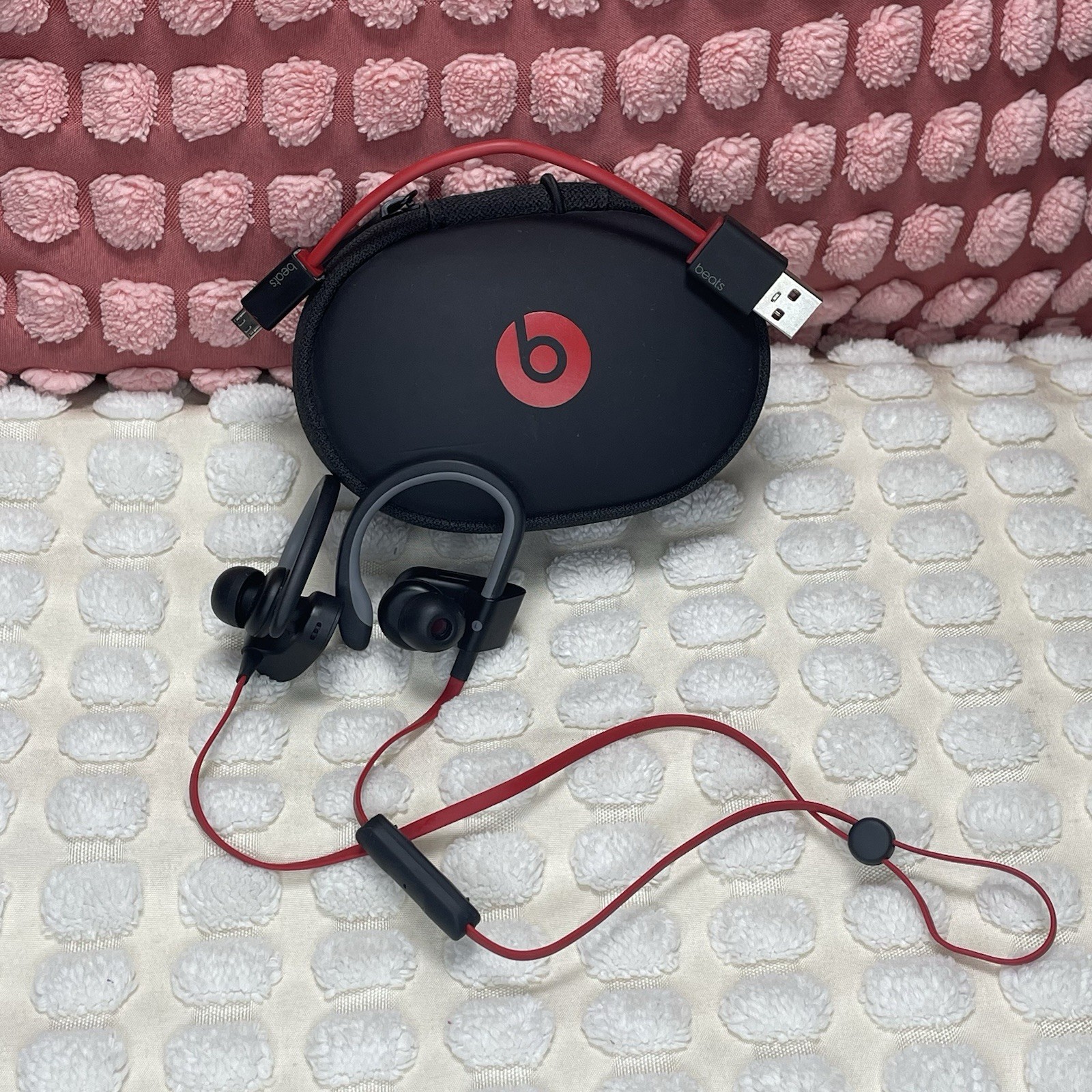 Beats by Dr. Dre Powerbeats 3 In Ear Headphone – Red & Black Case Tested