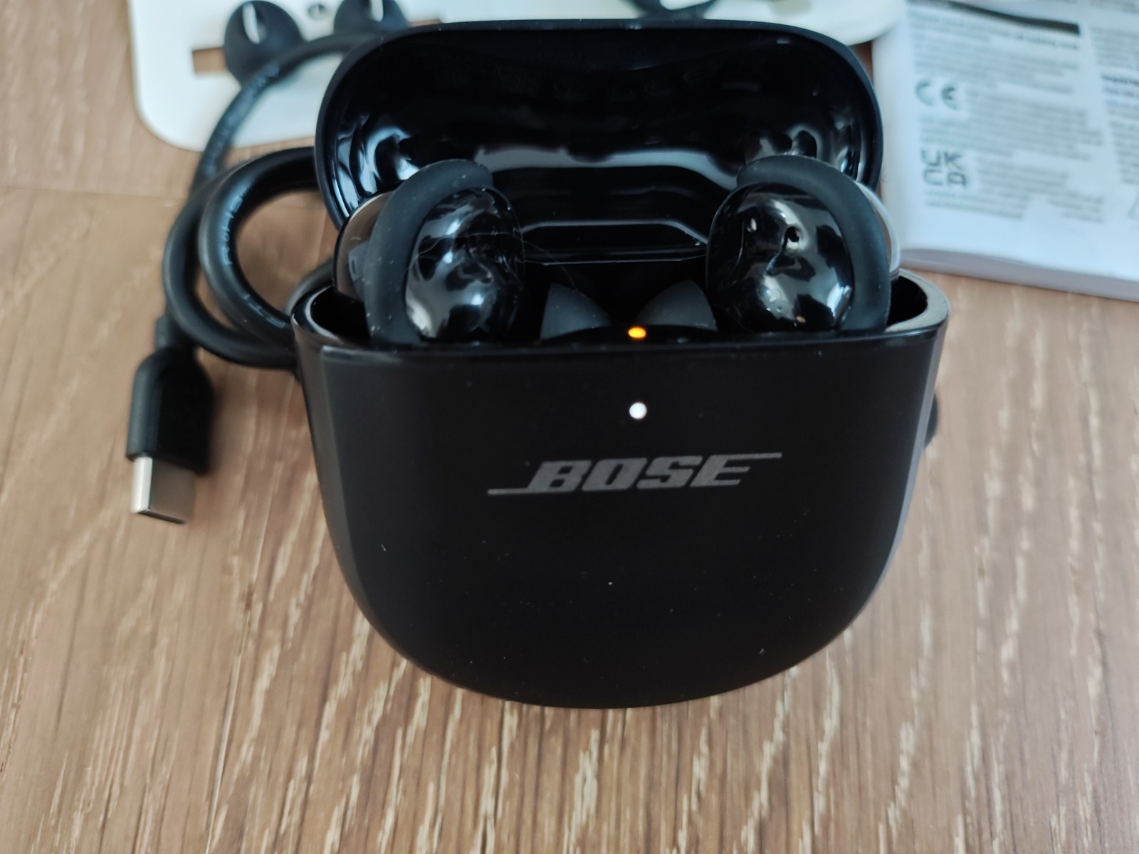 Bose QuietComfort Ultra Earbuds Noise-Cancelling Earbuds Black/Gray, **Tested**