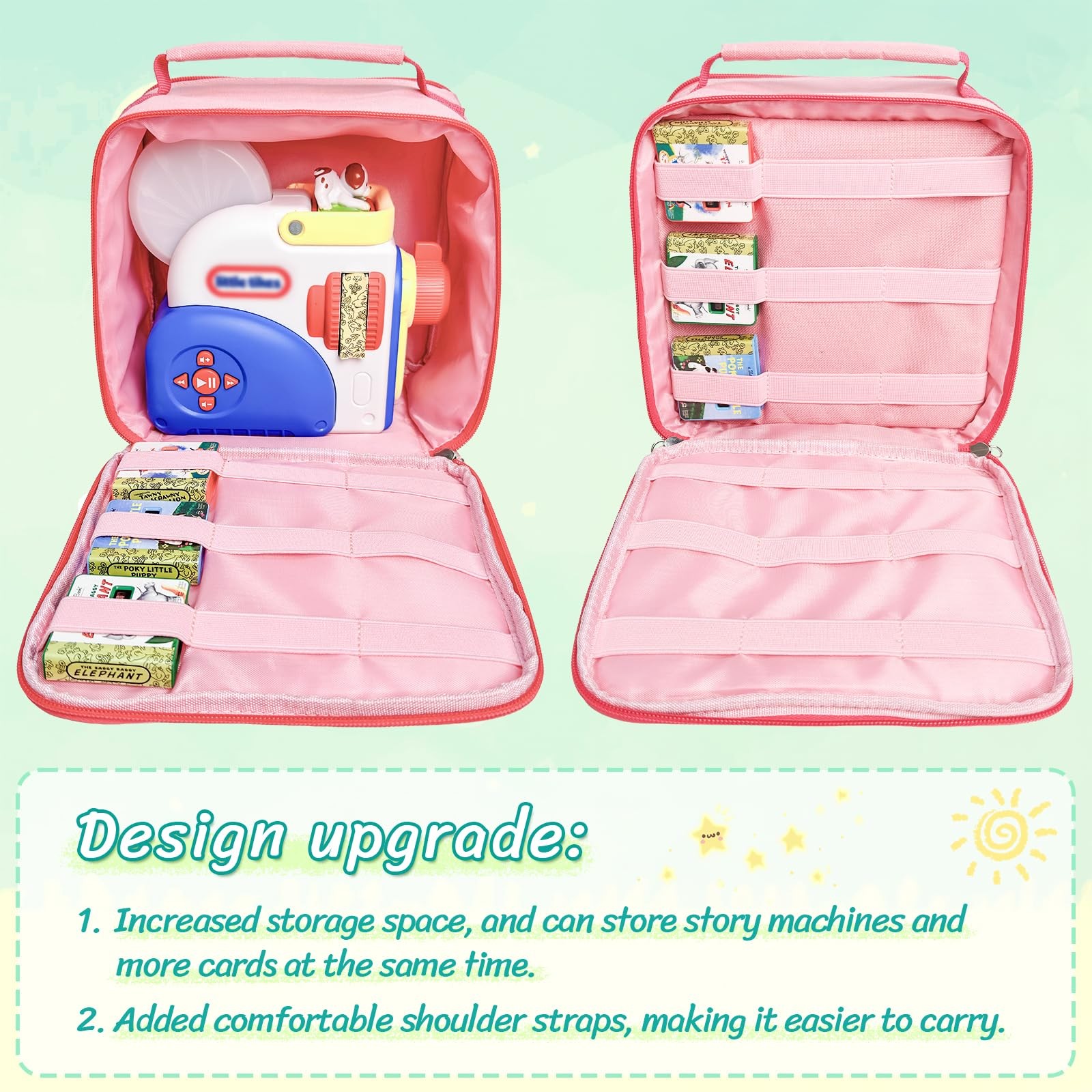Mao Yeye Carrying Case Compatible with Little Tikes Story Dream Machine Books…