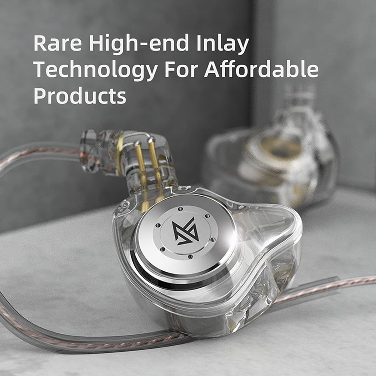 keephifi KZ EDX Pro in Ear Monitors KZ Headphones IEM Earphones with Dual DD HiF