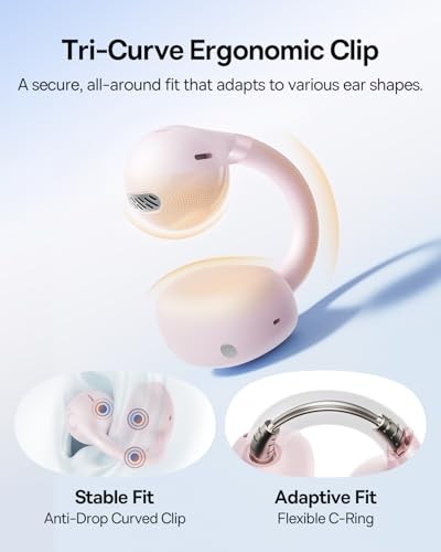 Baseus Bass BC1 Open Ear Clip-On Earbuds 38H