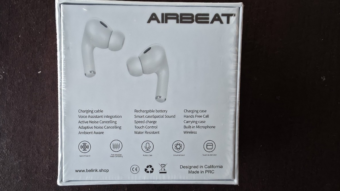 Belink Wireless Earbuds – Smart Touch Screen Case – ANC – New & Sealed