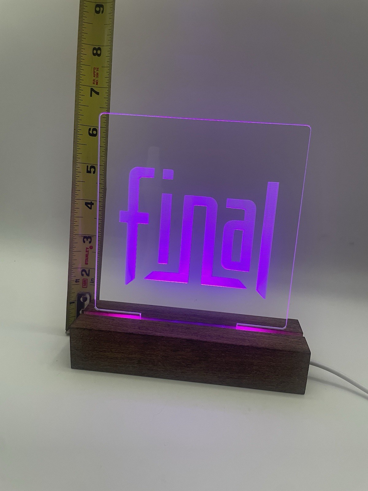 New – FINAL AUDIO LED Sign