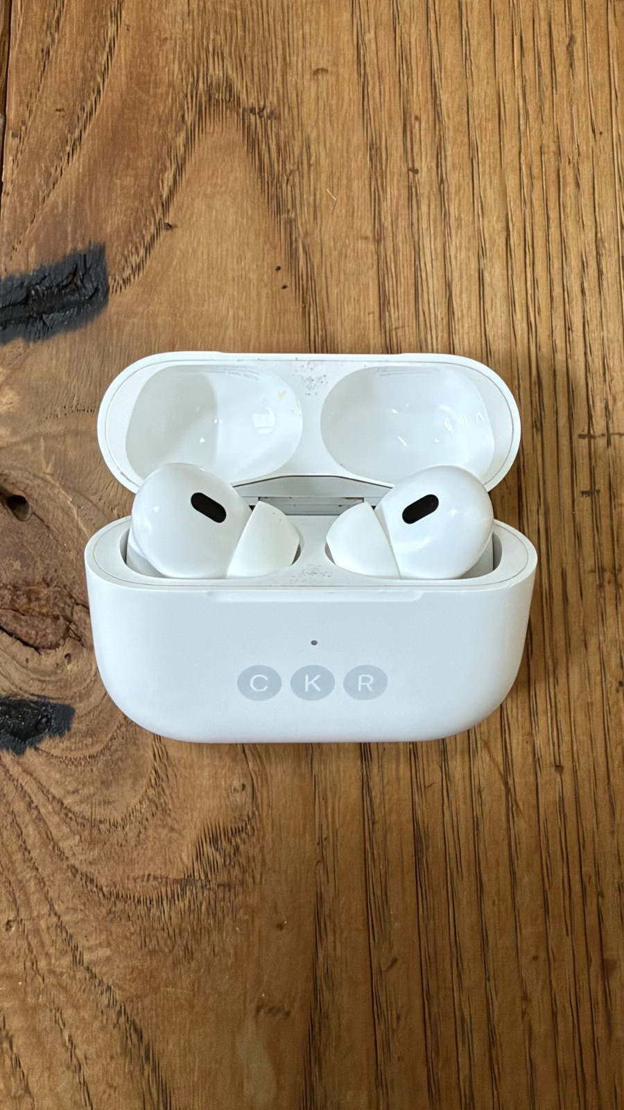 Apple AirPods Pro 2nd Gen Lightning MagSafe Case A2698 Engraved CKR