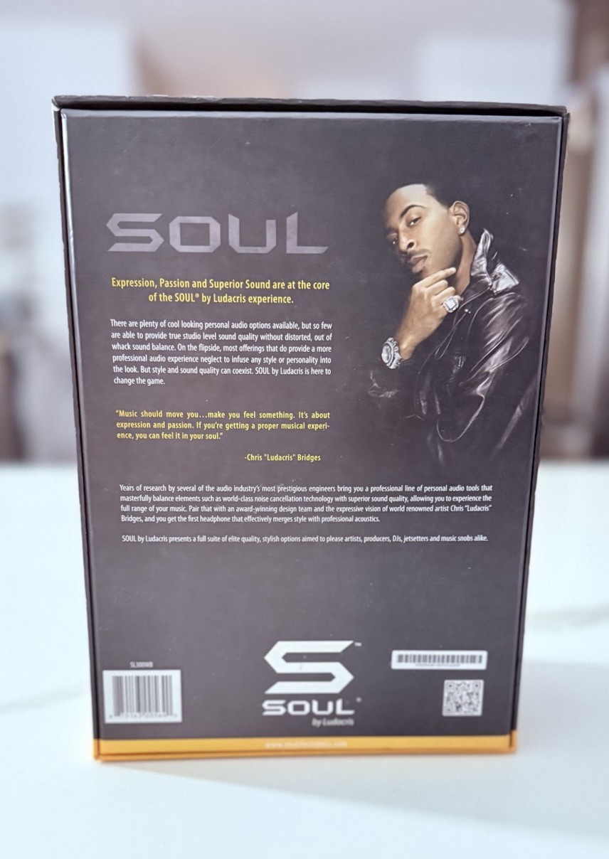 SOUL by Ludacris SL300WB Elite Hi-Definition Noise Canceling Studio Headphones