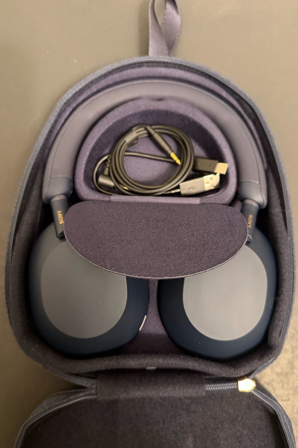 Sony WH-1000XM5/L Headphones Wireless Noise Canceling Bluetooth WH1000XM5 BLUE
