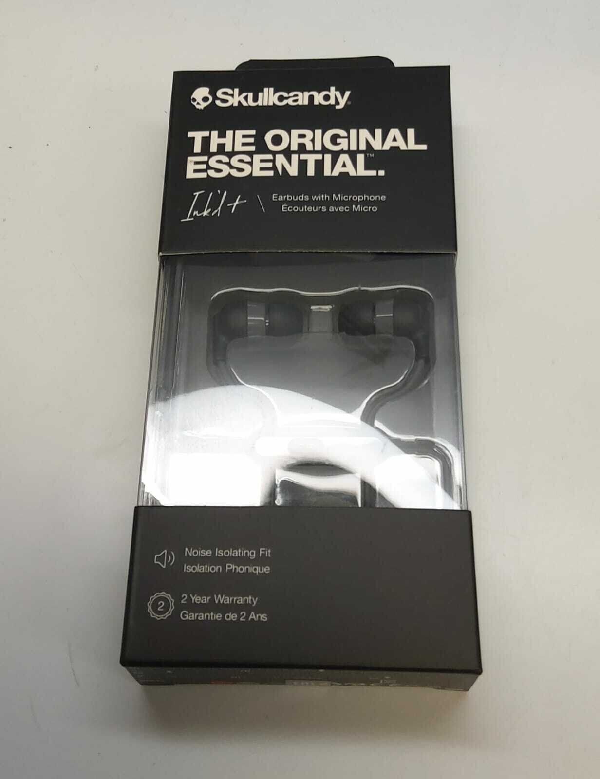 Skullcandy Ink’d Plus In-Ear Earbud – Black