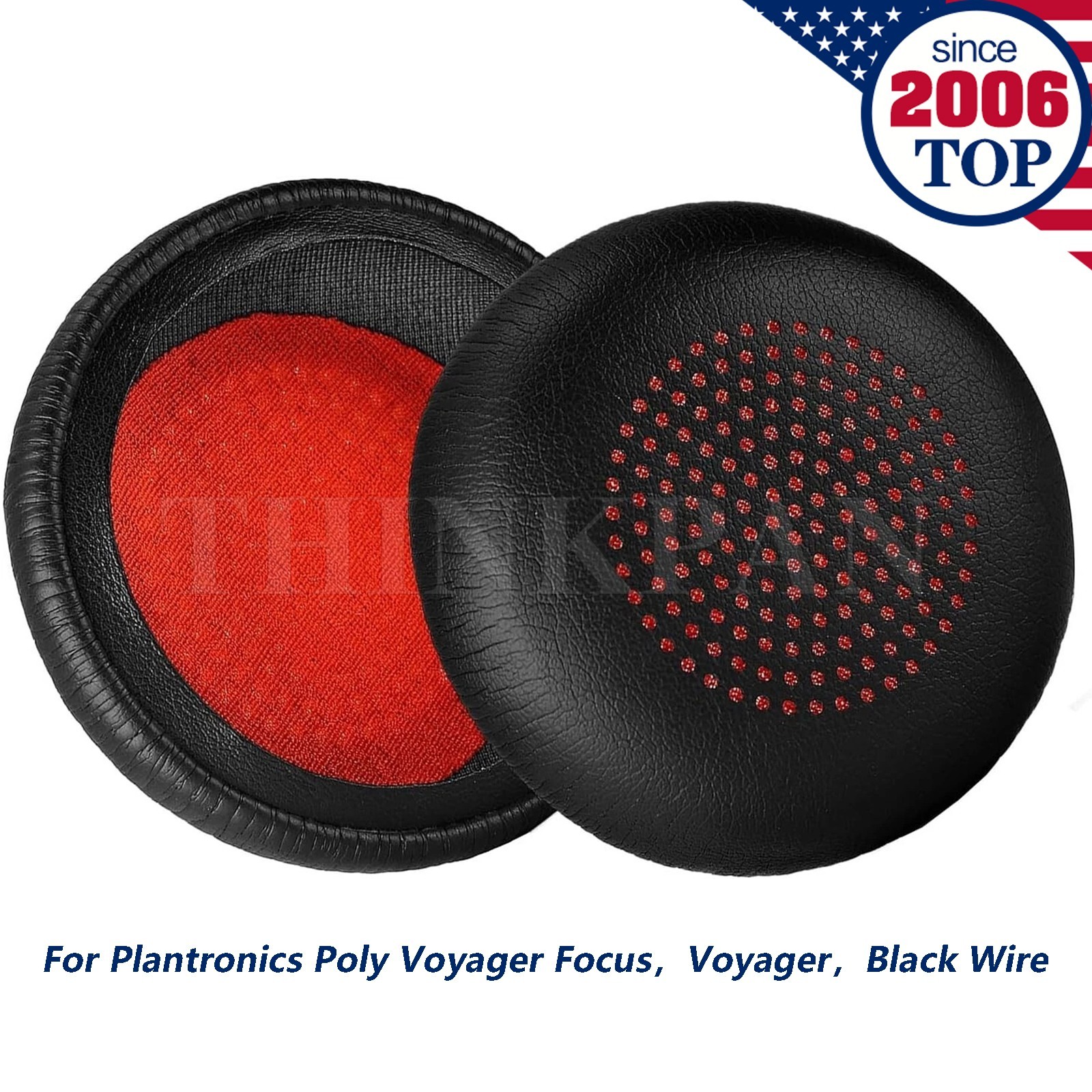 Earpads Cover for Plantronics Voyager Focus 1 2 UC B825 4210 5220 Headphones