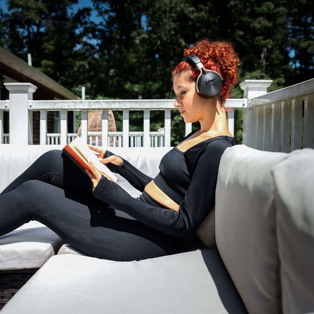 Zildjian ALCHEM E Perfect Tune Over Ear Black Headphones with Bluetooth 5.3