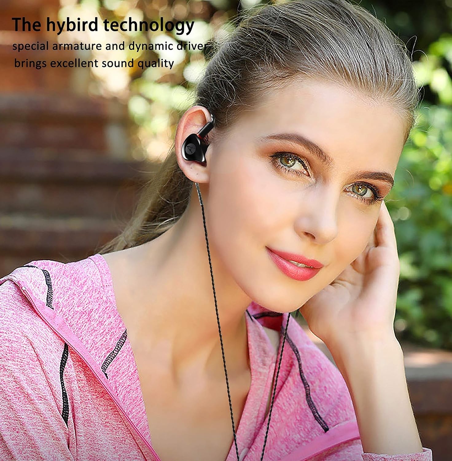 Dynamic Dual Driver Wired Earphones – Superior Sound, Noise Isolation Technology