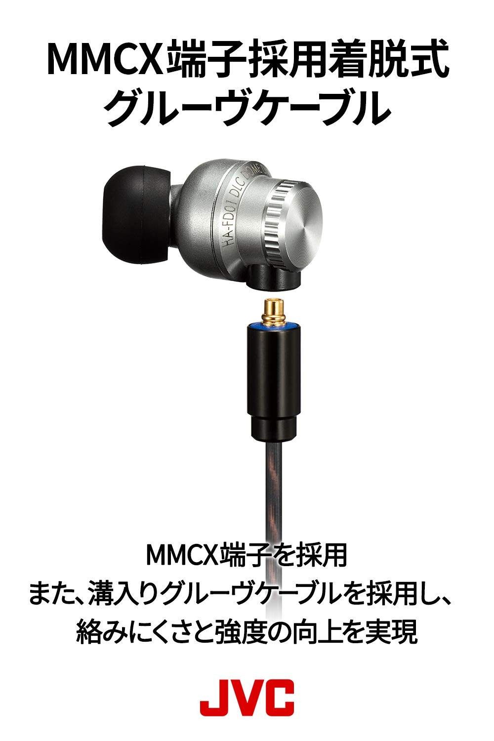 2017 JVC HA-FD01 canal type earphone CLASS-S SOLIDEGE from japan