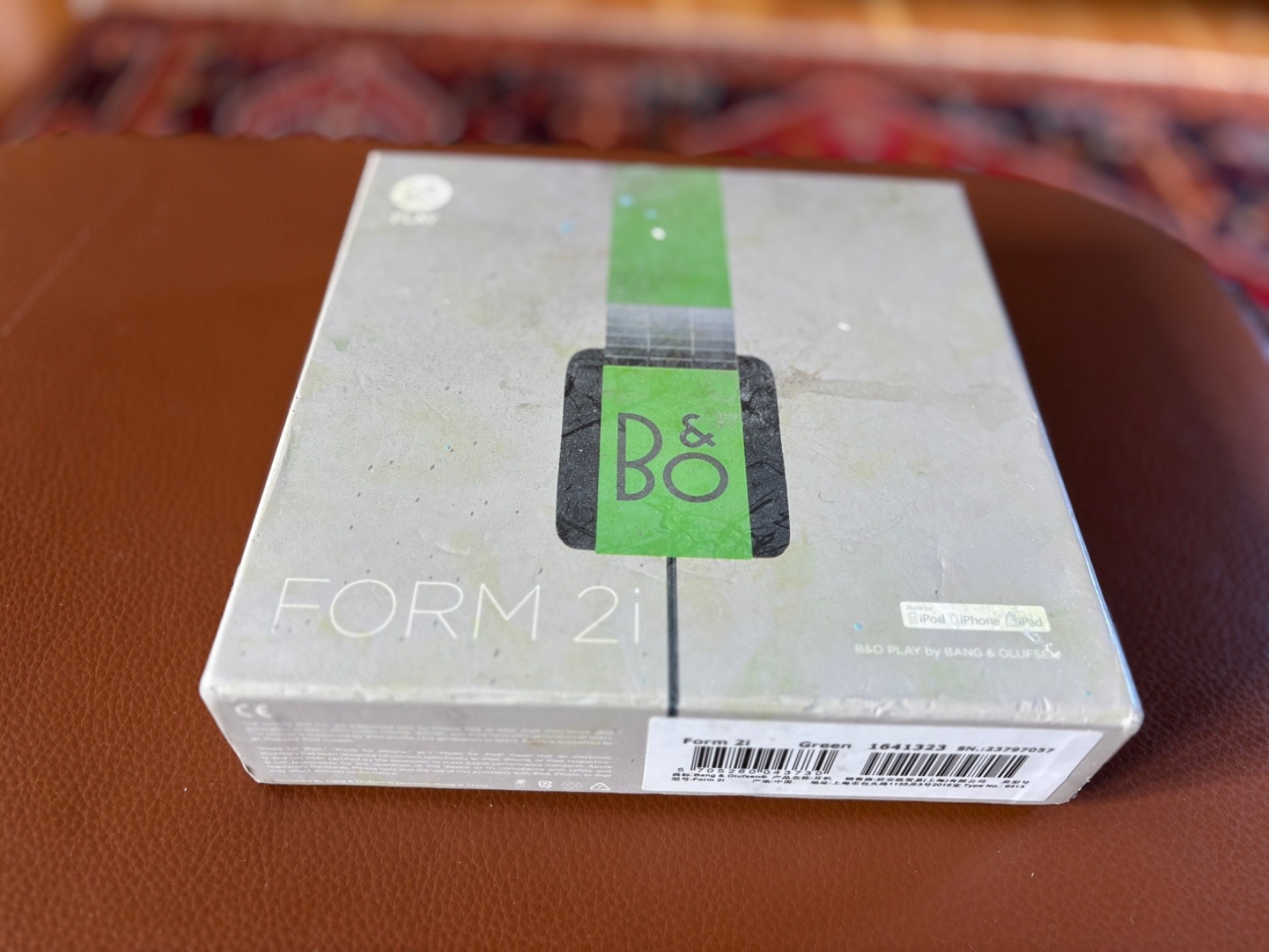 B&O Play by Bang & Olufsen Form 2i Wired Headphones CIB