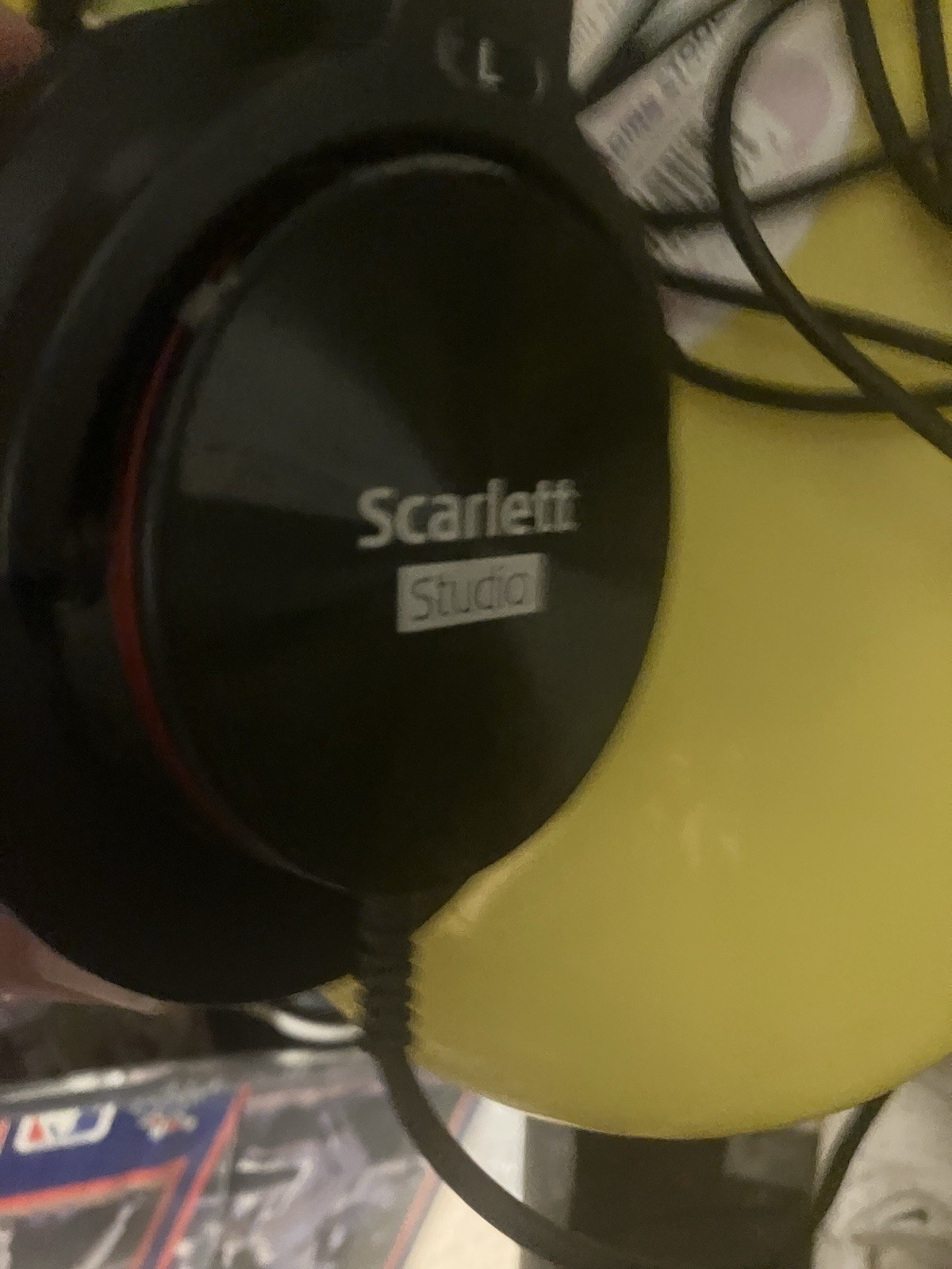 Scarlett Brand HP60 MkIII Studio Edition Headphones Dual Plug Head Option Set