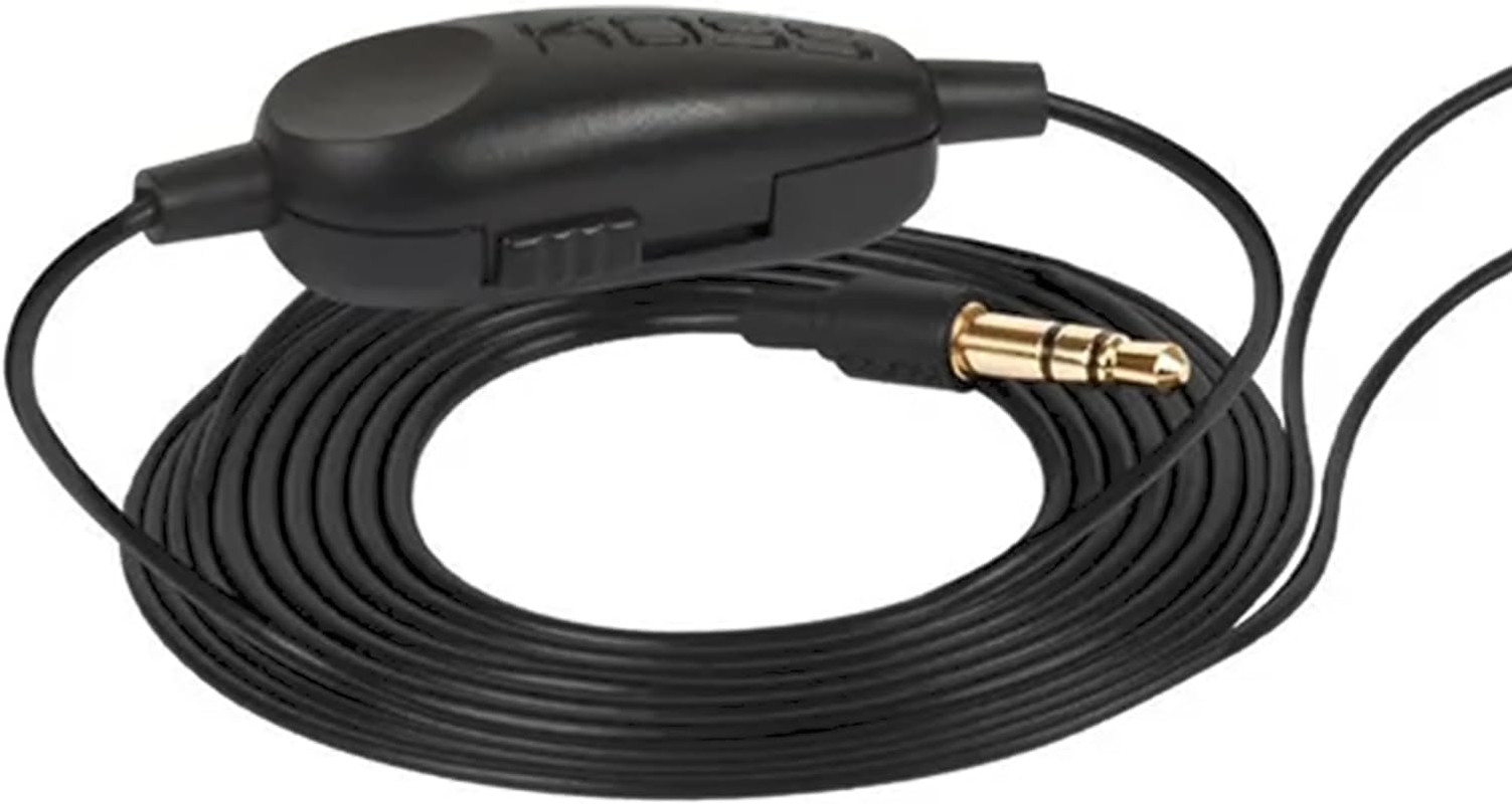 KTXPRO1 Titanium Portable Headphones with Volume Control, Single, Standard Packa