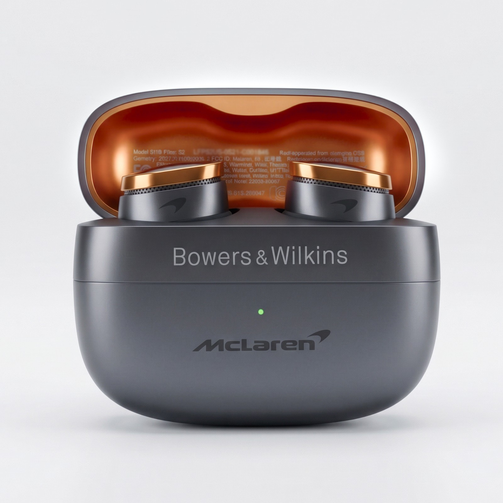 Bowers & Wilkins B&W Pi8 McLaren True Wireless Earbuds ANC Noise Canceling