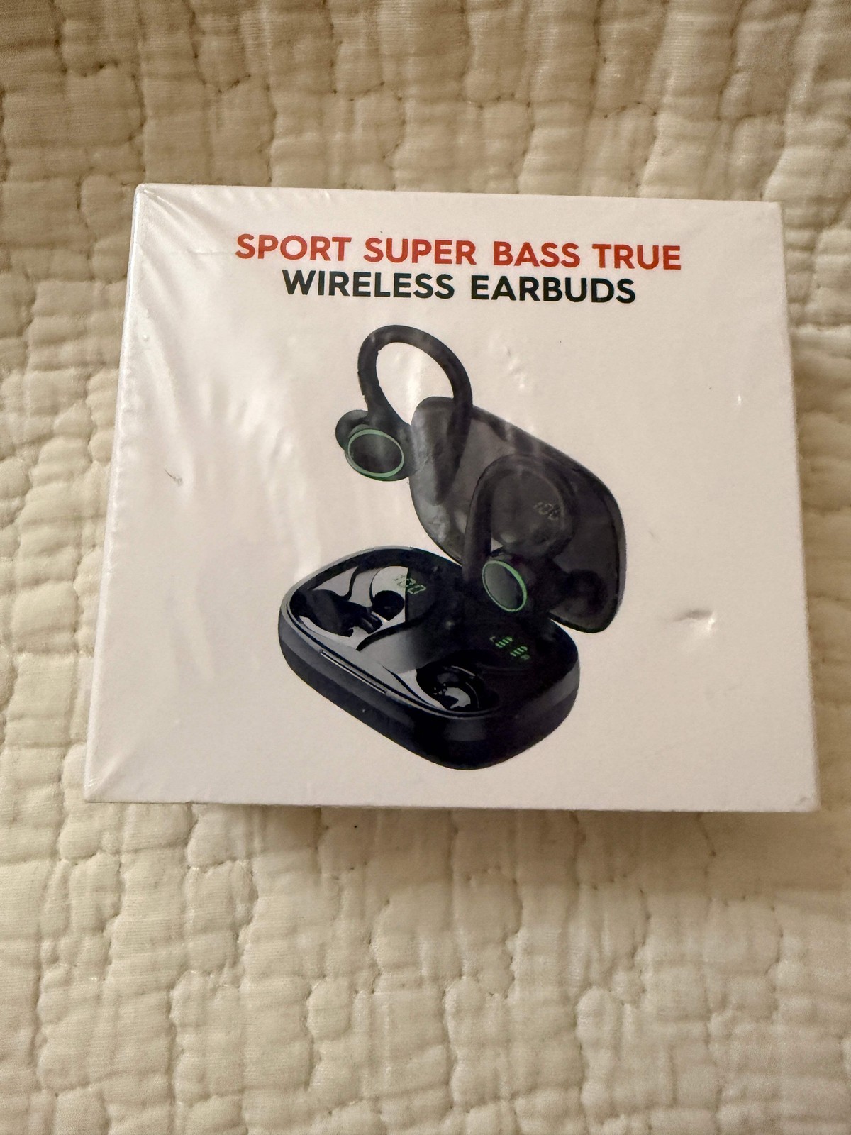podbuds V30 Open-Ear Headphone True Wireless Ear Hook White