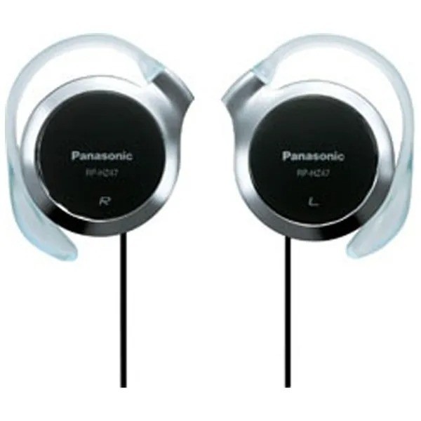 Panasonic Clip Earphone Headphone RP-HZ47 Silver Black Red White Blue w/5 Colors