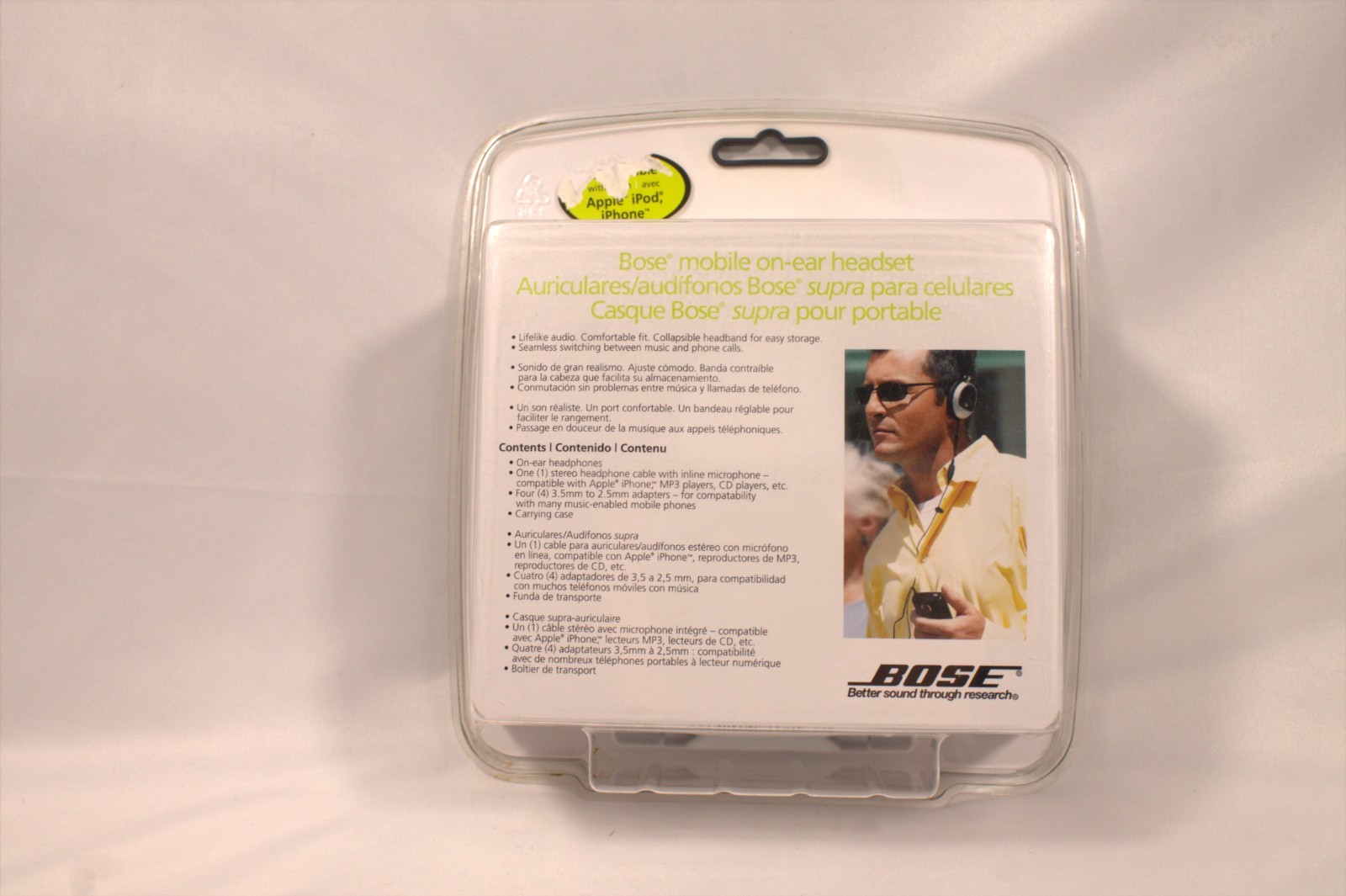 Bose Mobile On-Ear Headset Includes Inline Microphone New Sealed