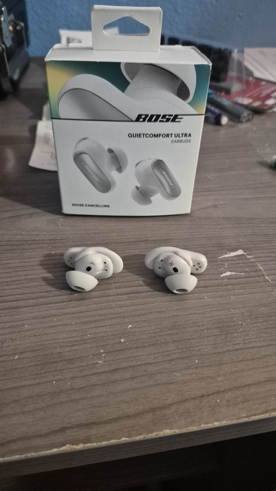 Bose QuietComfort Ultra Earbuds Noise Cancelling Wireless Bluetooth USB-C White