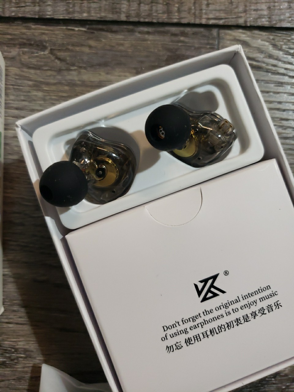 KZ ZS10 Pro 4BA+1DD in-Ear HiFi Earphones Earbuds No Mic 3.5mm Jack, Blue/Silver