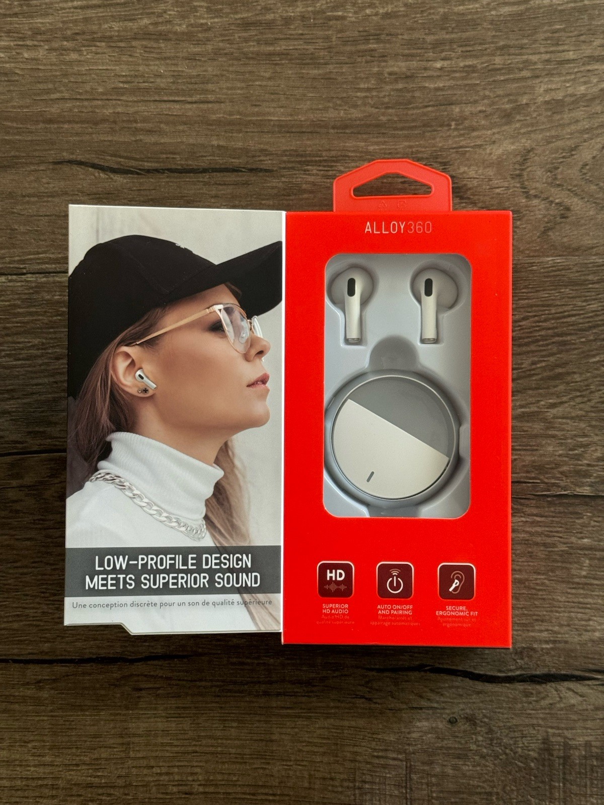 Helix ALLOY 360 True Wireless High Fidelity Earbuds w/ Portable Charging Case