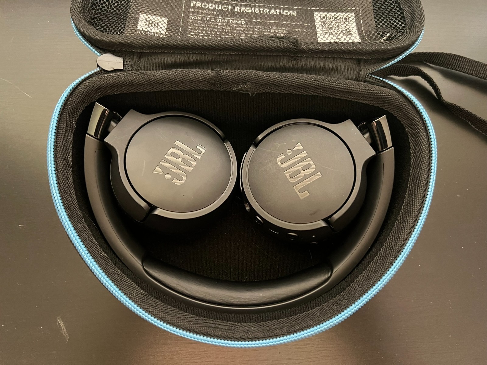 JBL Tune 670NC – Adaptive Noise Cancelling Wireless On-Ear Black Headphones