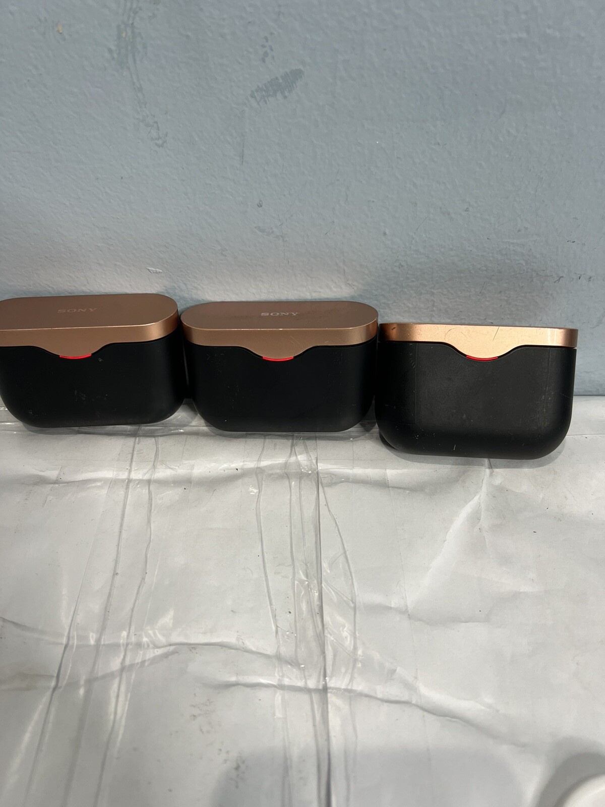 LOT OF 3AS IS Sony WF-1000XM3/B Bluetooth Wireless In-Ear Noise-Canceling