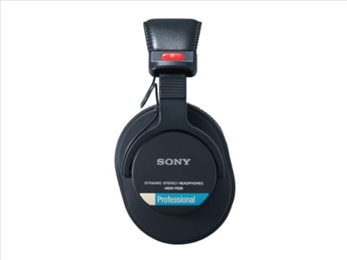 Sony – Professional Studio Headphones – Black – MDR7506