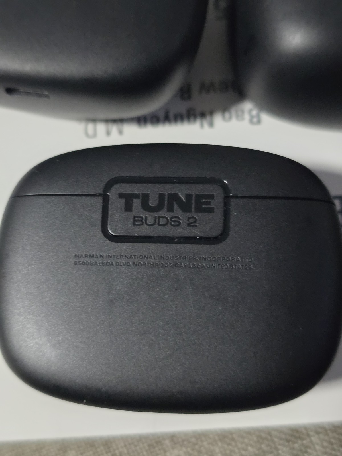 JBL Tune Buds 2 True Wireless Noise Cancelling Earbuds (Black)
