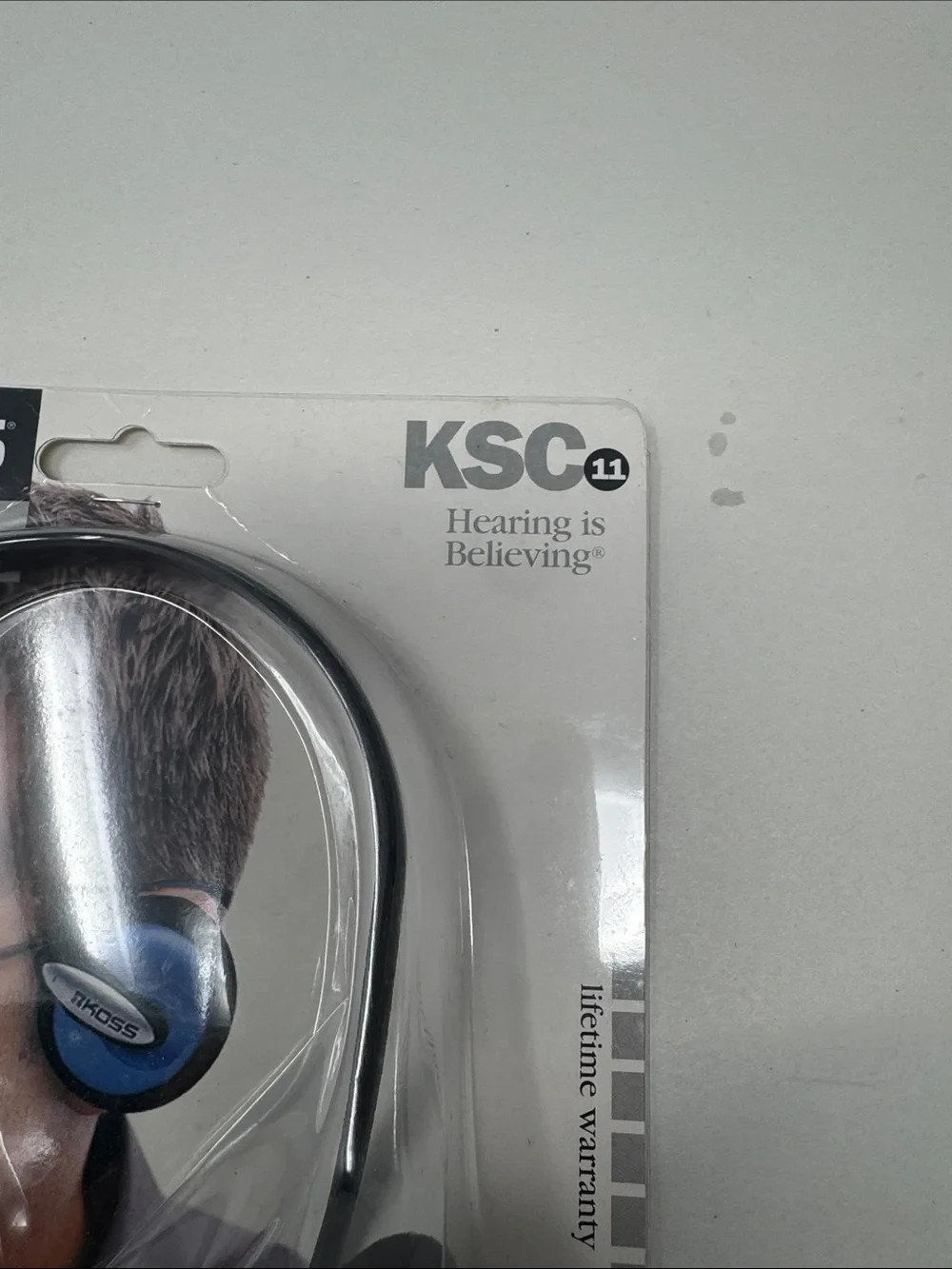 KOSS BEHIND THE HEAD EARPHONES STEREOPHONES KSC 11