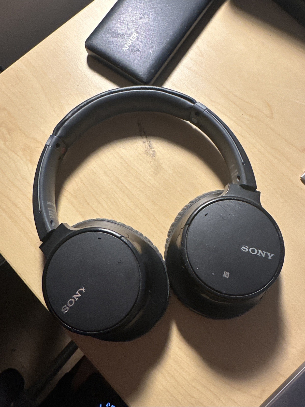 Sony WH-CH700N Black Bluetooth Wireless Headphones lightly used