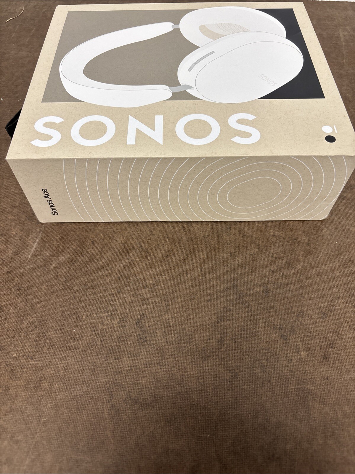 Sonos Ace Wireless Over Ear Headphones with Noise Cancellation Soft White New!!!