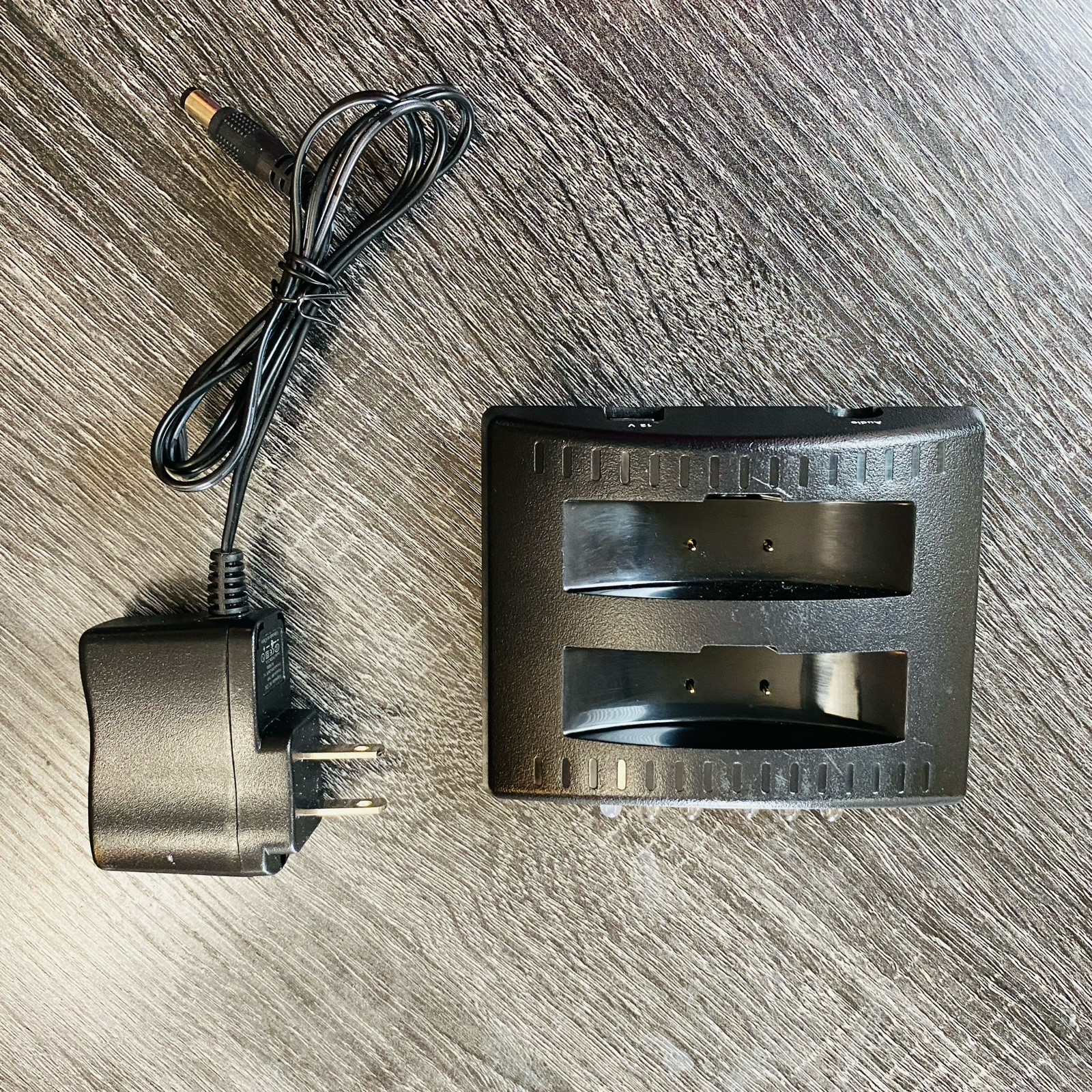 Lot Of 2 TV Ears Charger Base Power Supply & Audio Cable Model 20301 Works