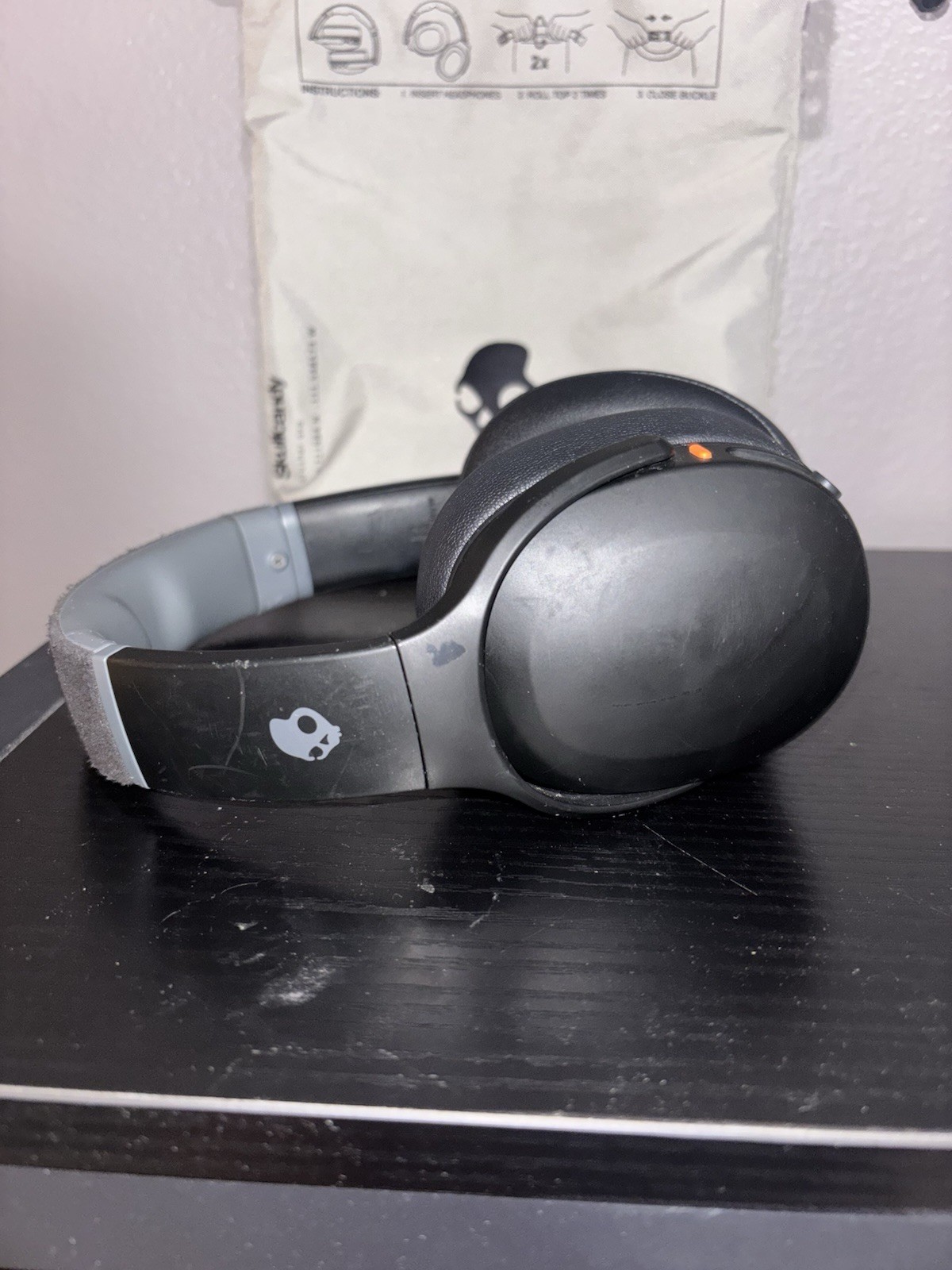 Crusher Evo Wireless Bluetooth Headphones Asphalt (black/grey)