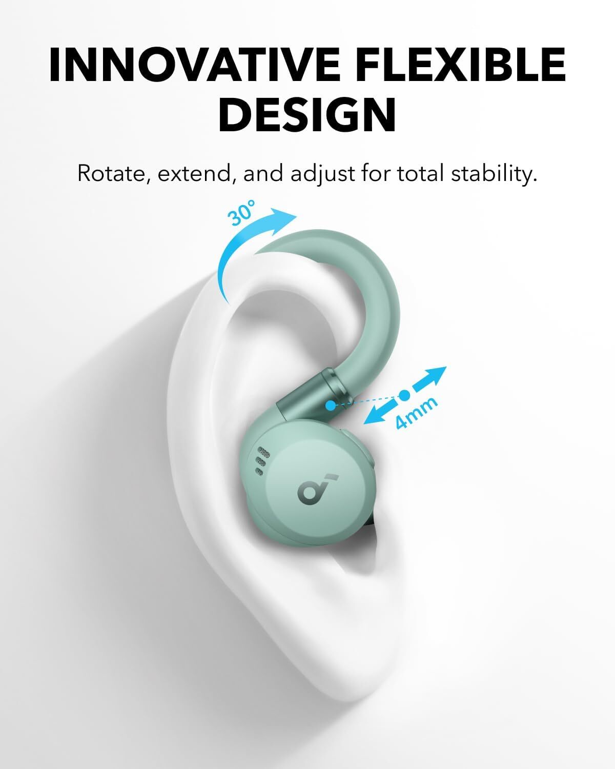 Soundcore Sport X20 Wireless Earbud for Gym Noise Cancelling Ear Hook Waterproof
