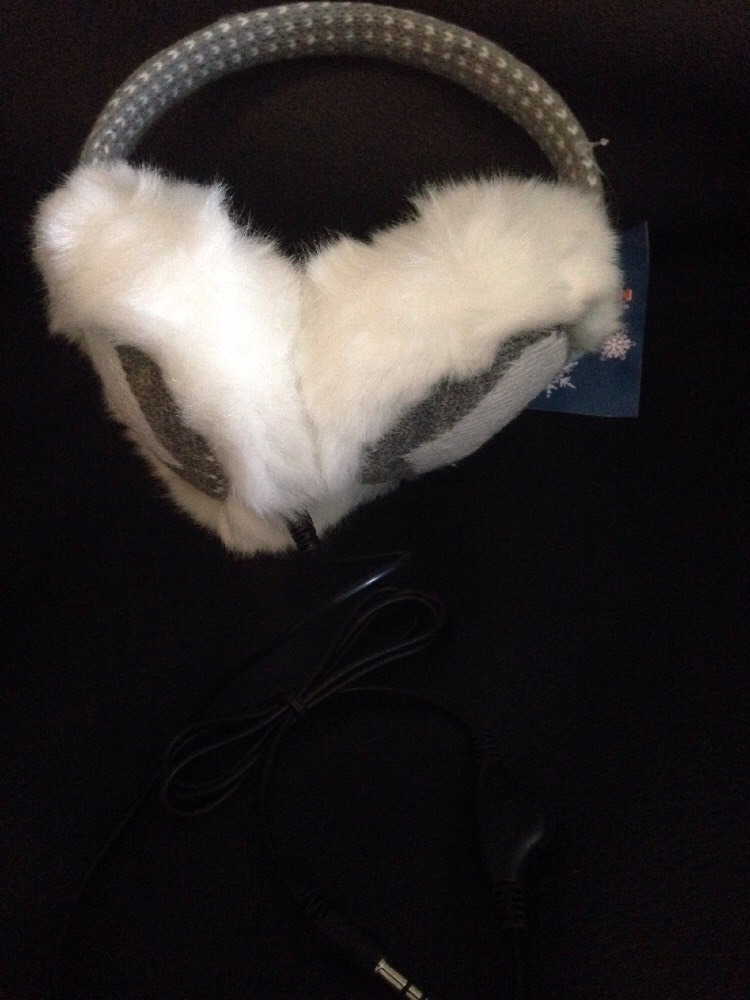 New Faux Fur Earmuffs Winter Headphones