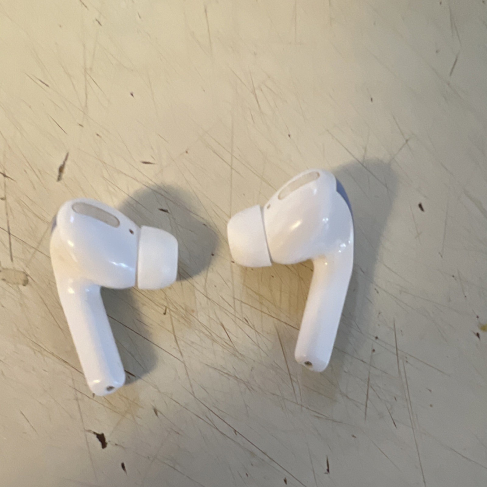 TAGRY X08 Wireless Bluetooth In-Ear Earbuds White Purple w/ Charging Case